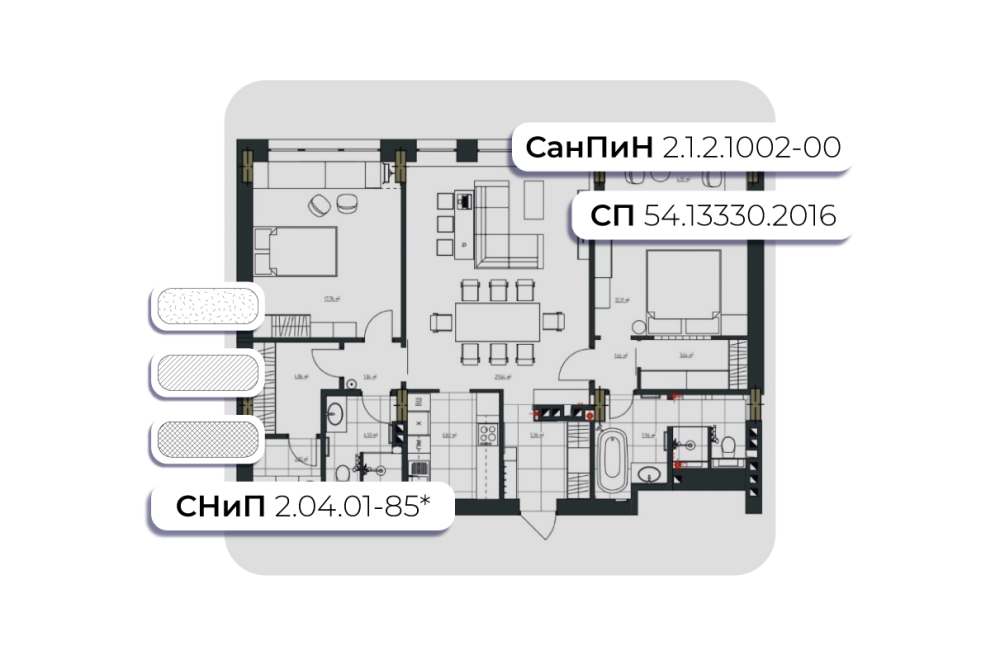 Планировка и перепланировка квартир