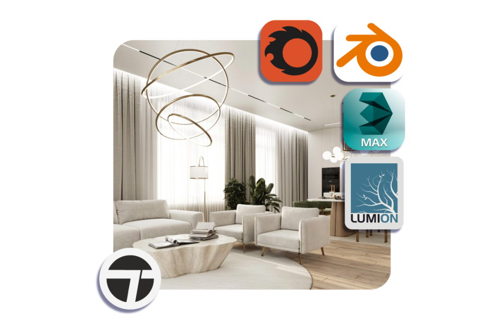 Интерьерное 3D-моделирование и визуализация