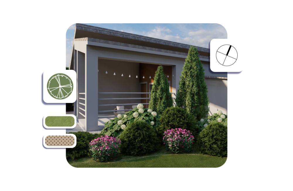 Дизайн загородного участка