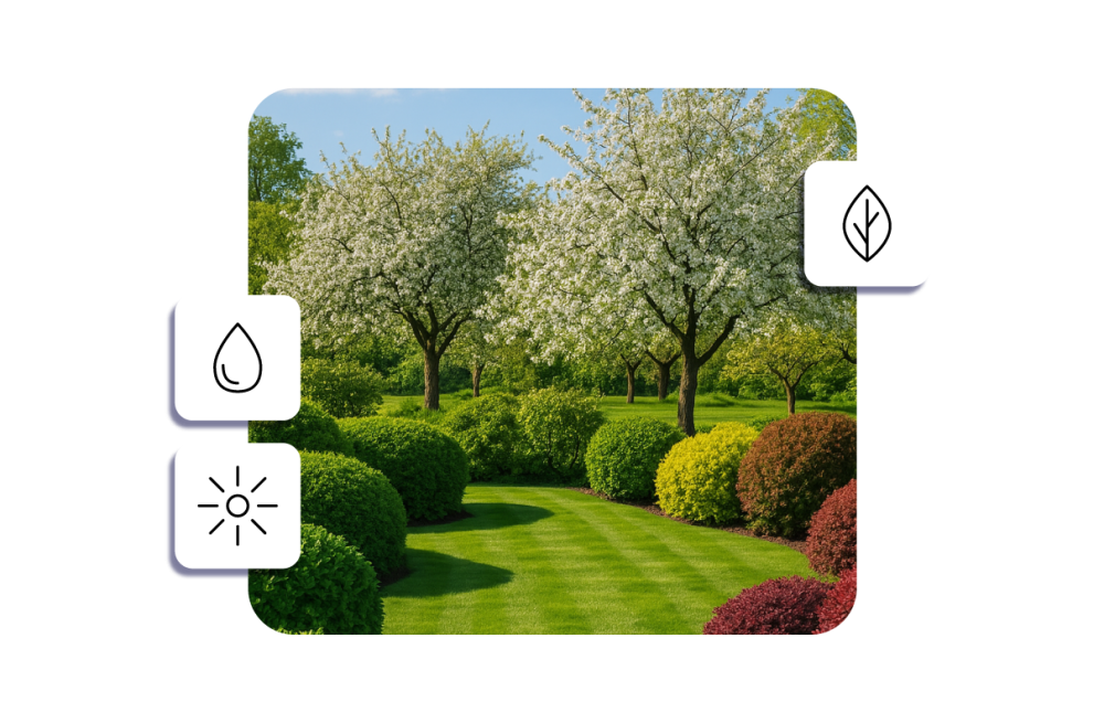 Уход за зелёными насаждениями