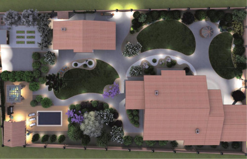 Освещение в экстерьере 2